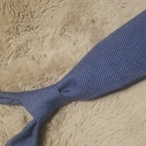 Ledbury Cotton-Silk Navy Blue Nailhead Necktie